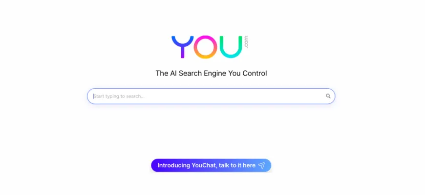 You